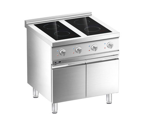 คุณภาพ  Floor Western Induction Four-zone Cooking Range with Cabinet โรงงาน